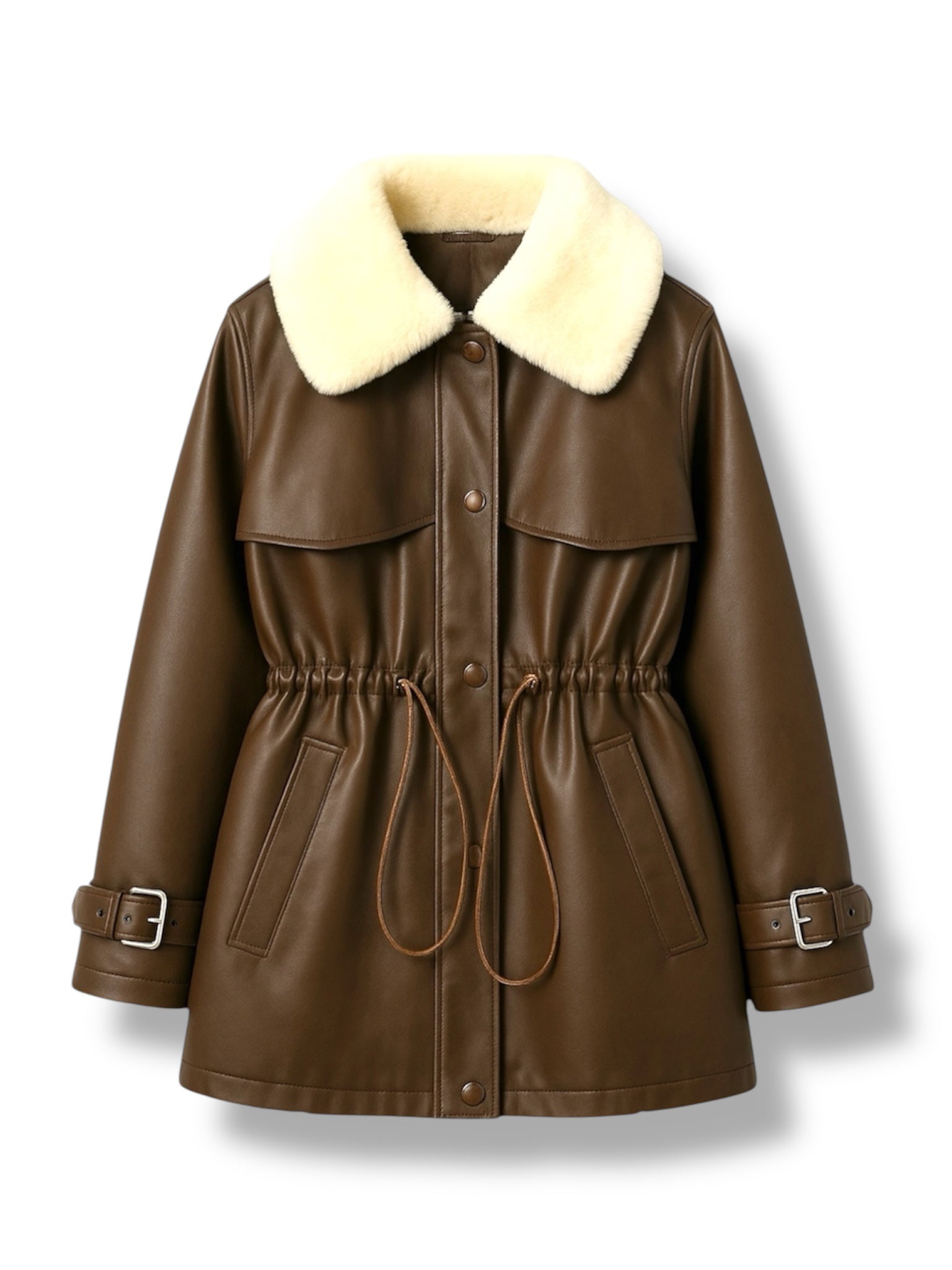 AUBURN – The Leather Trench Coat