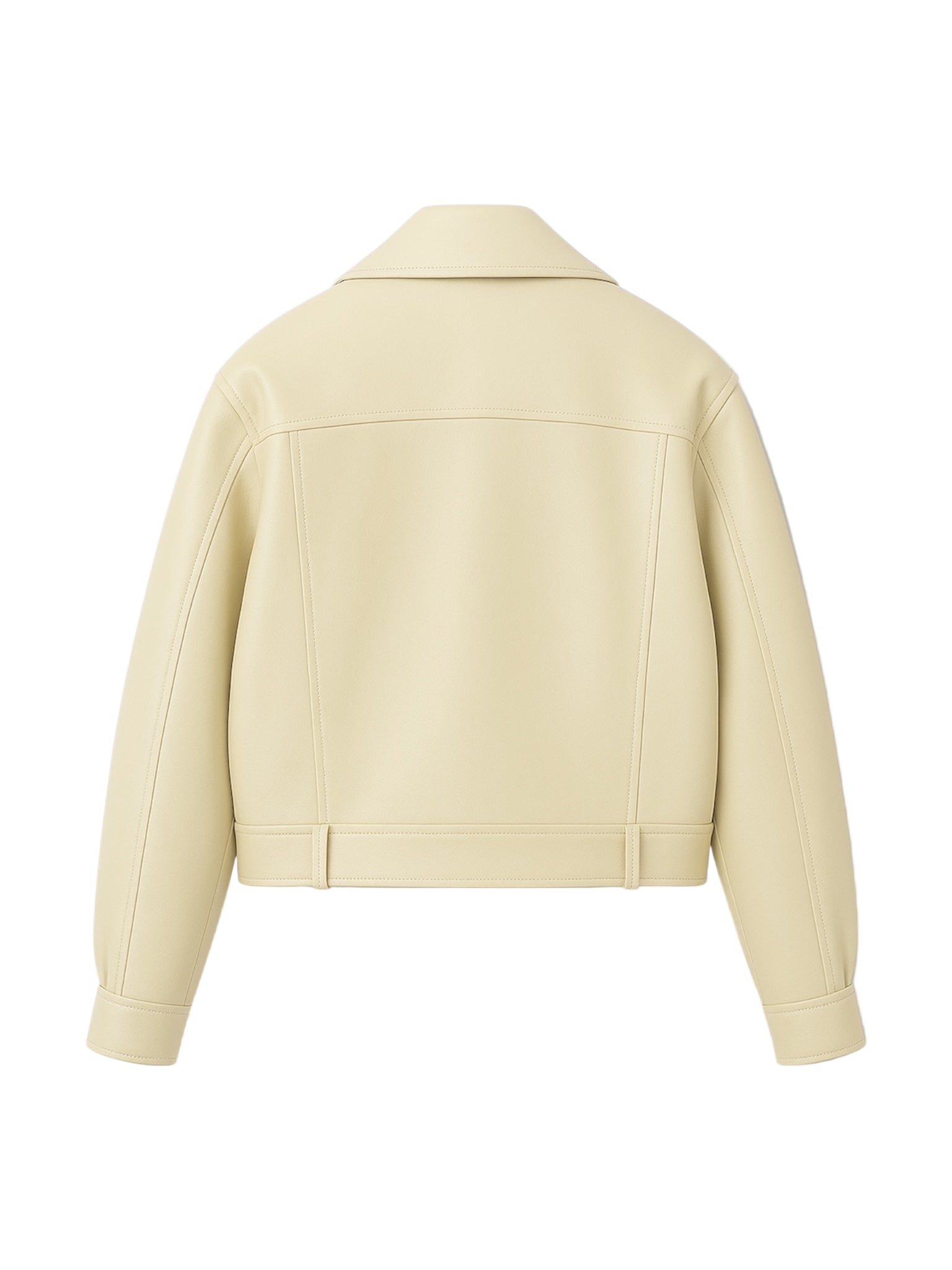 IVOREE – Oversized Biker Leather Jacket