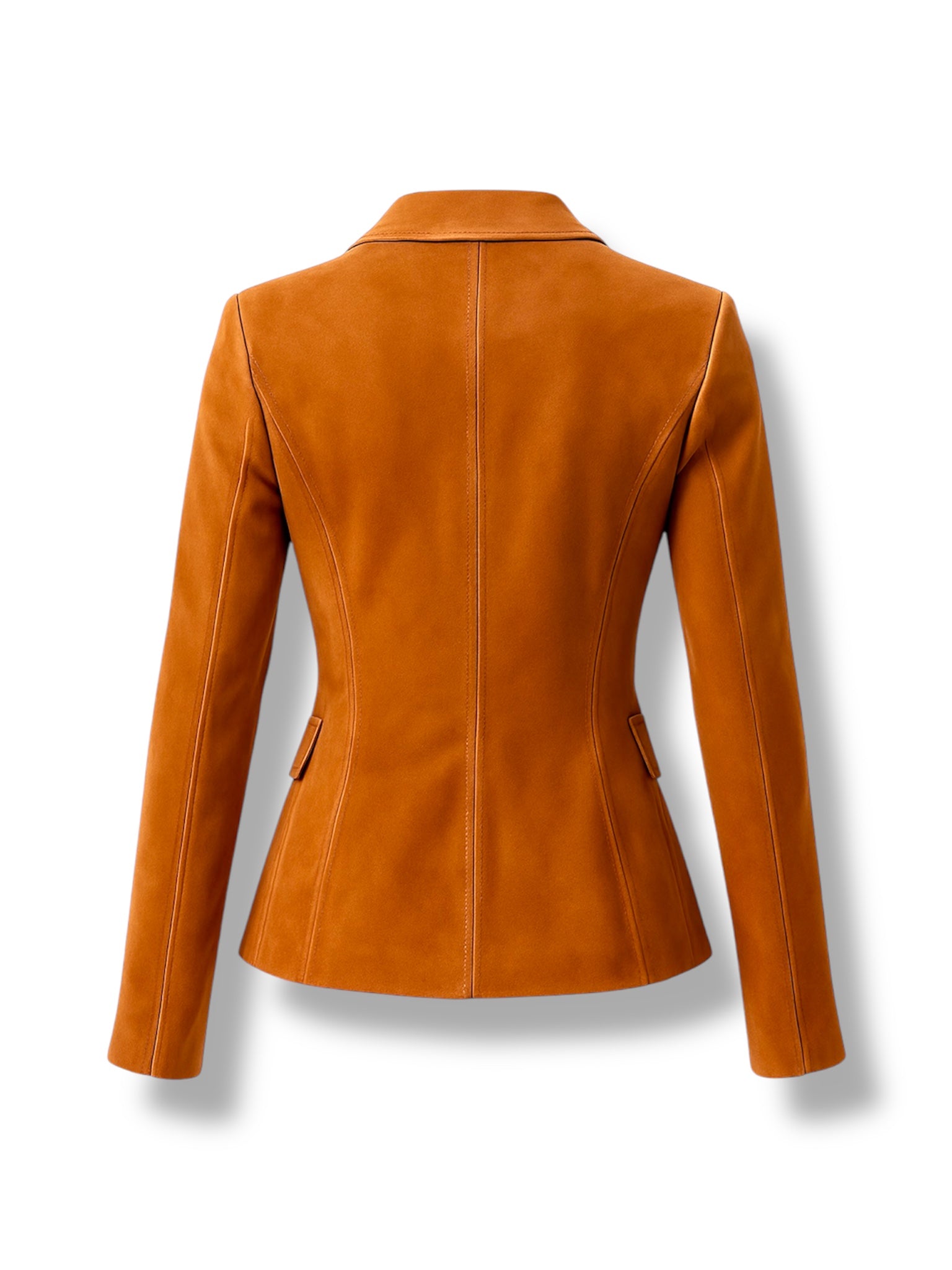 LURA – Suede Leather Blazer