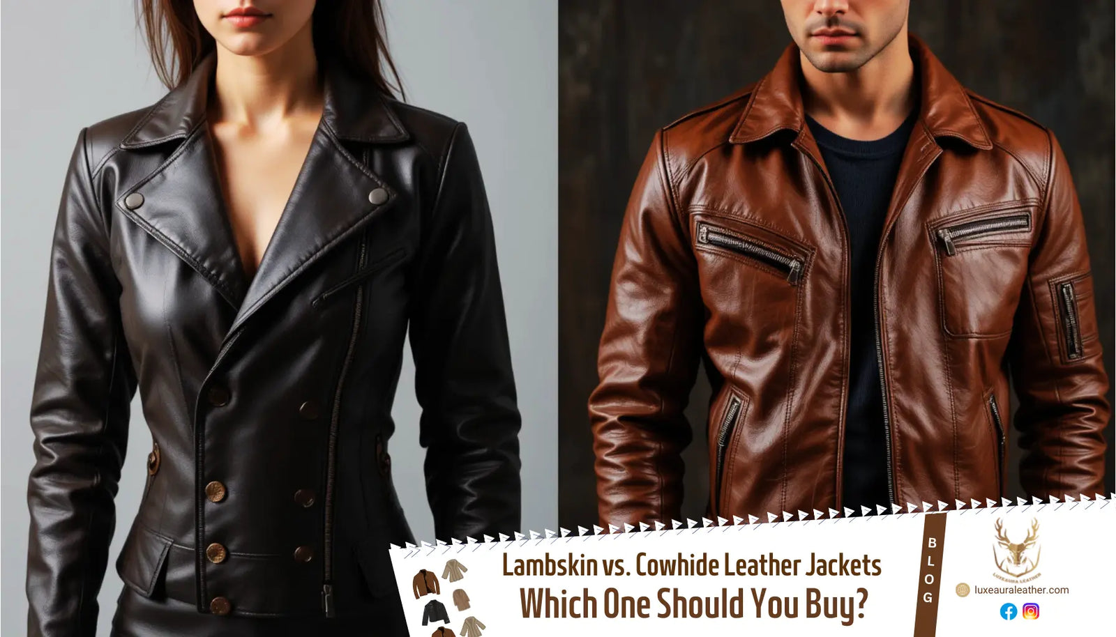 Lambskin vs. Cowhide Leather Jackets: Which One Should You Buy?