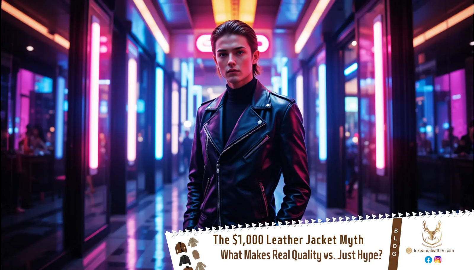 01 The $1,000 Leather Jacket Myth—What Makes Real Quality vs. Just Hype_ - LuxeAura Leather USA