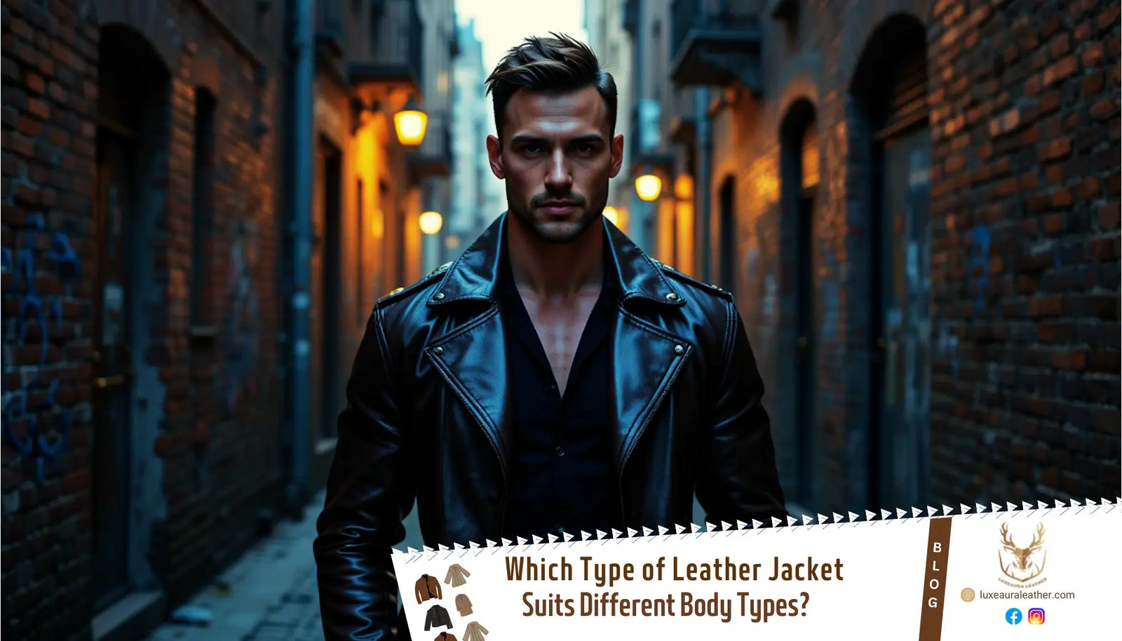 Which Type of Leather Jacket Suits Different Body Types?