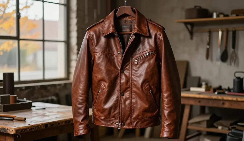 best leather jackets men USA handcrafted leather jacket for fall styling