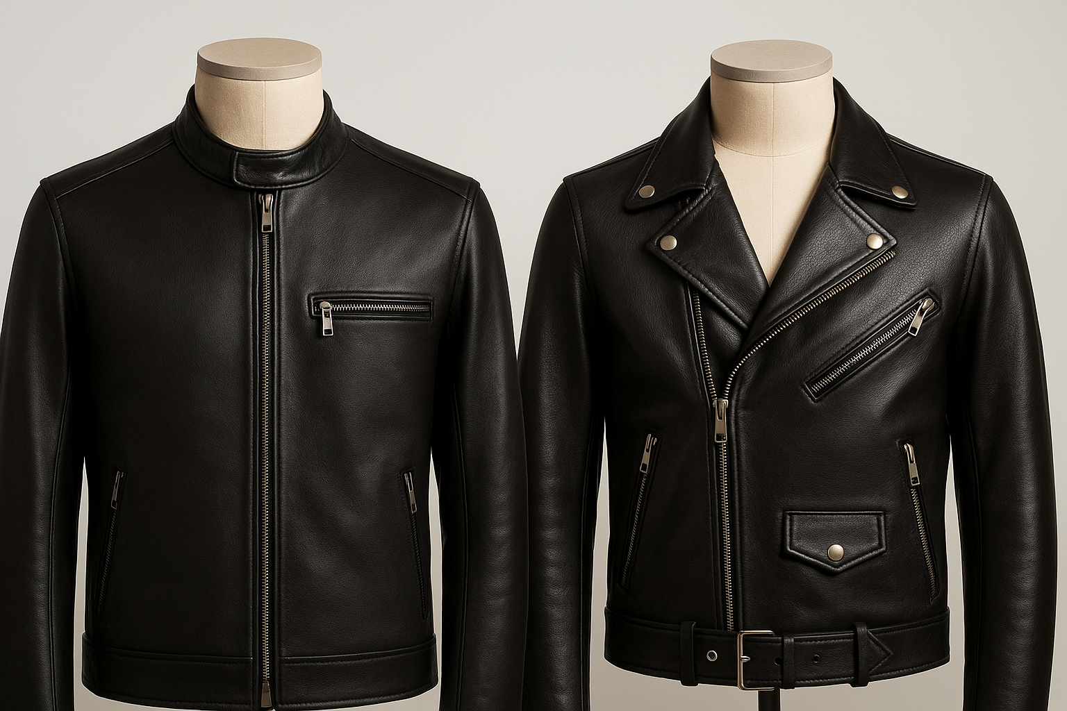 Moto Leather Jacket vs Biker Leather Jacket – Are They the Same?