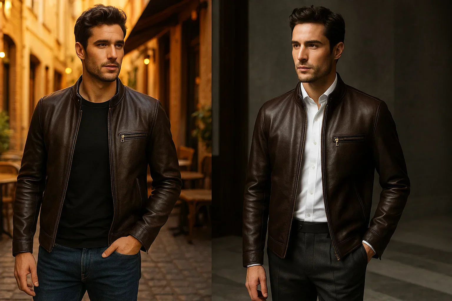How Can I Style a Leather Jacket for Formal and Casual Occasions