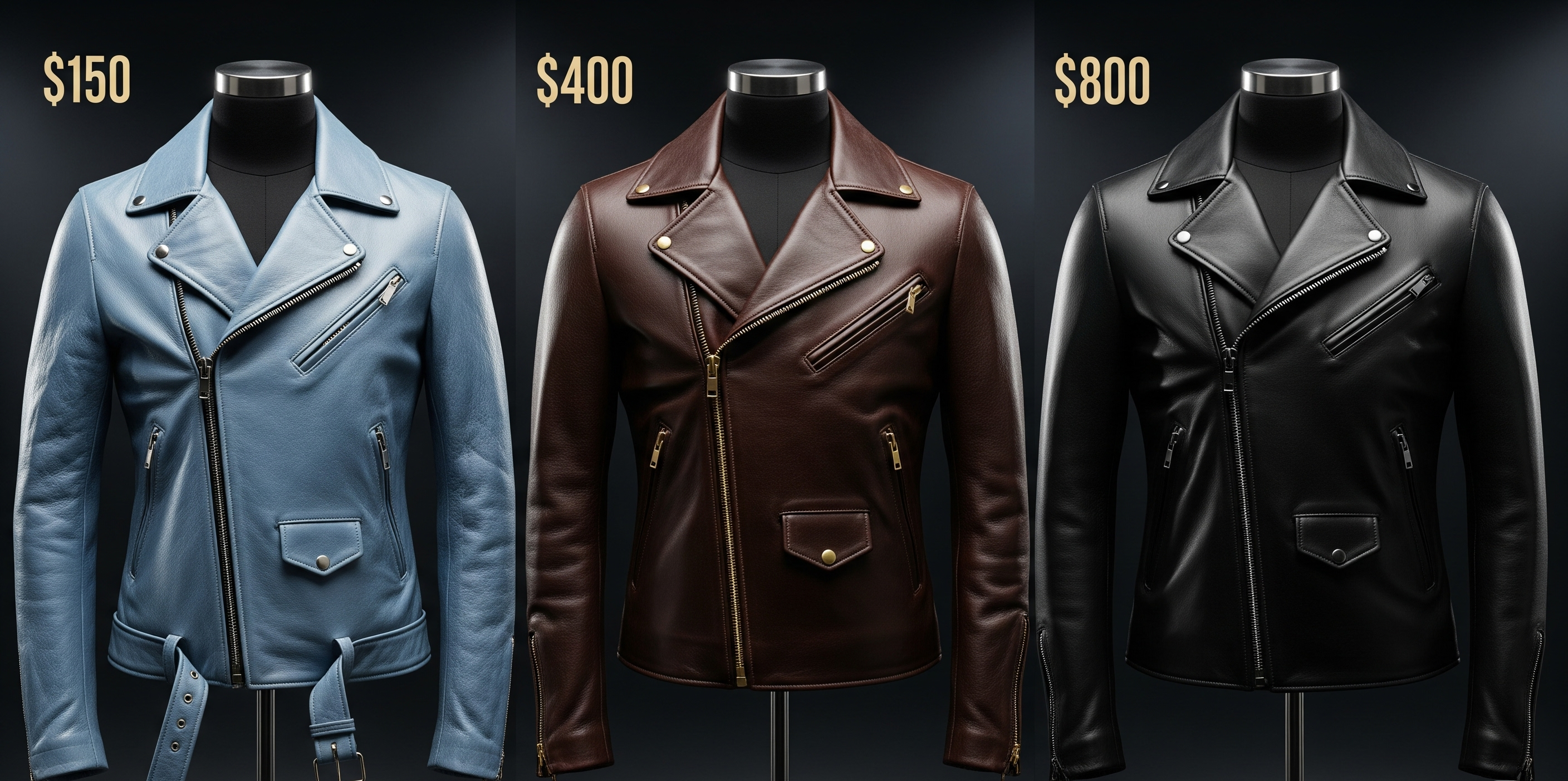From $150 to $800 – The Real Difference in Biker Leather Jacket Quality