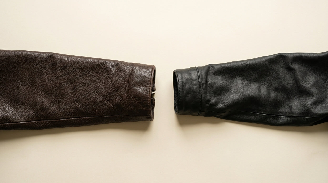 Sheepskin vs Cowhide Leather Jackets