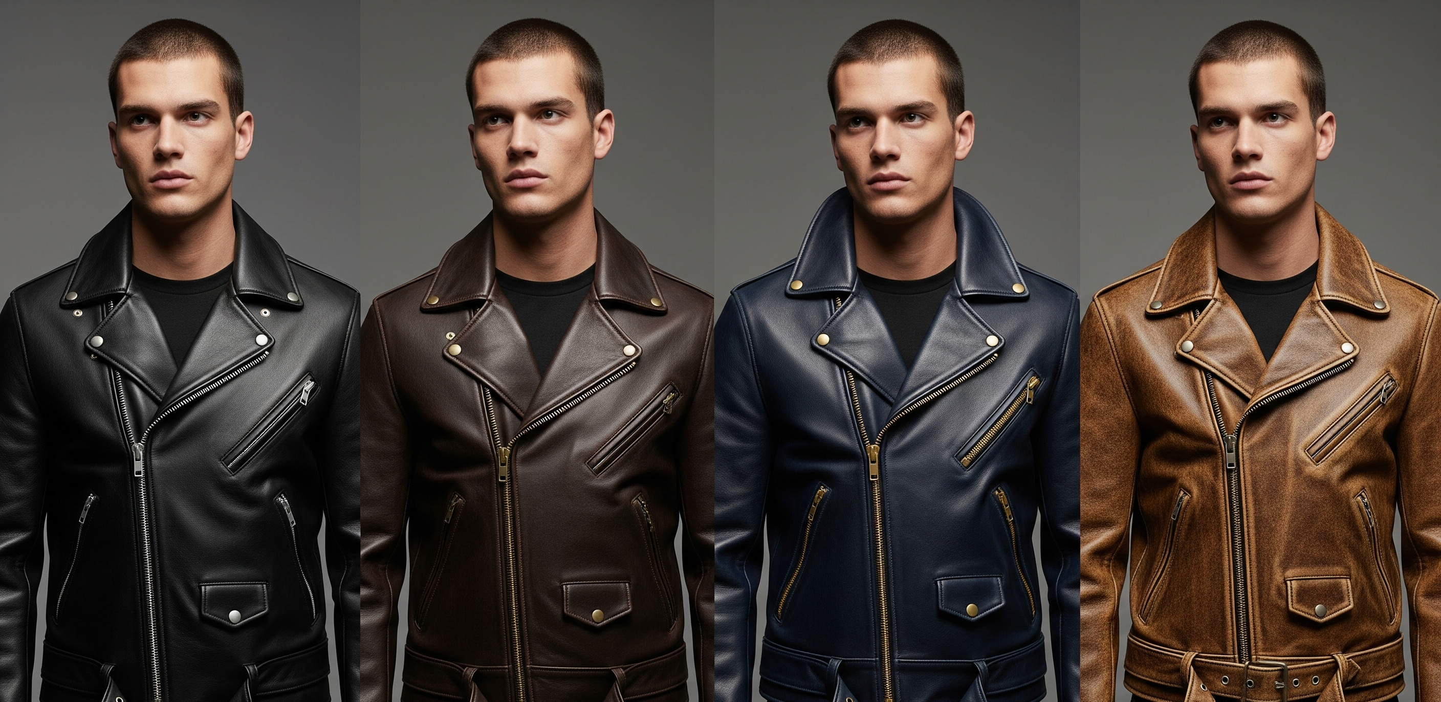 Black, Brown, Blue, or Tan? Choosing the Right Color Biker Jacket for Your First Buy