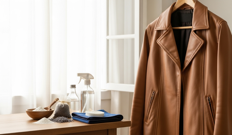 How to Remove Smell from Leather Jacket Naturally