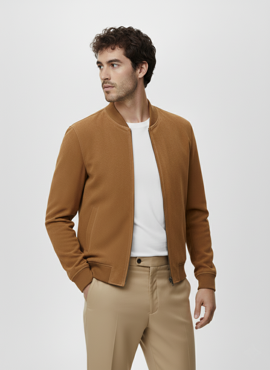 Bomber Leather Jacket
