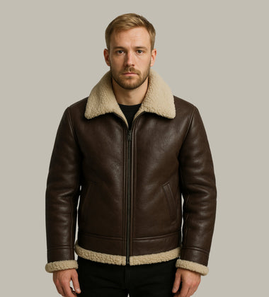 Shearling Leather Jacket