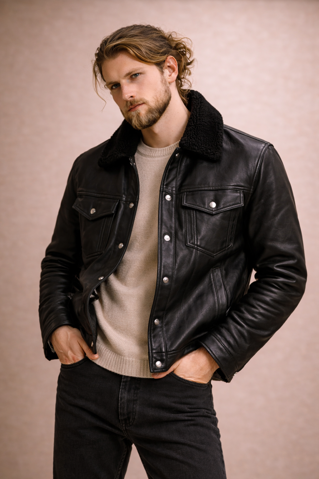 Trucker Leather Jackets