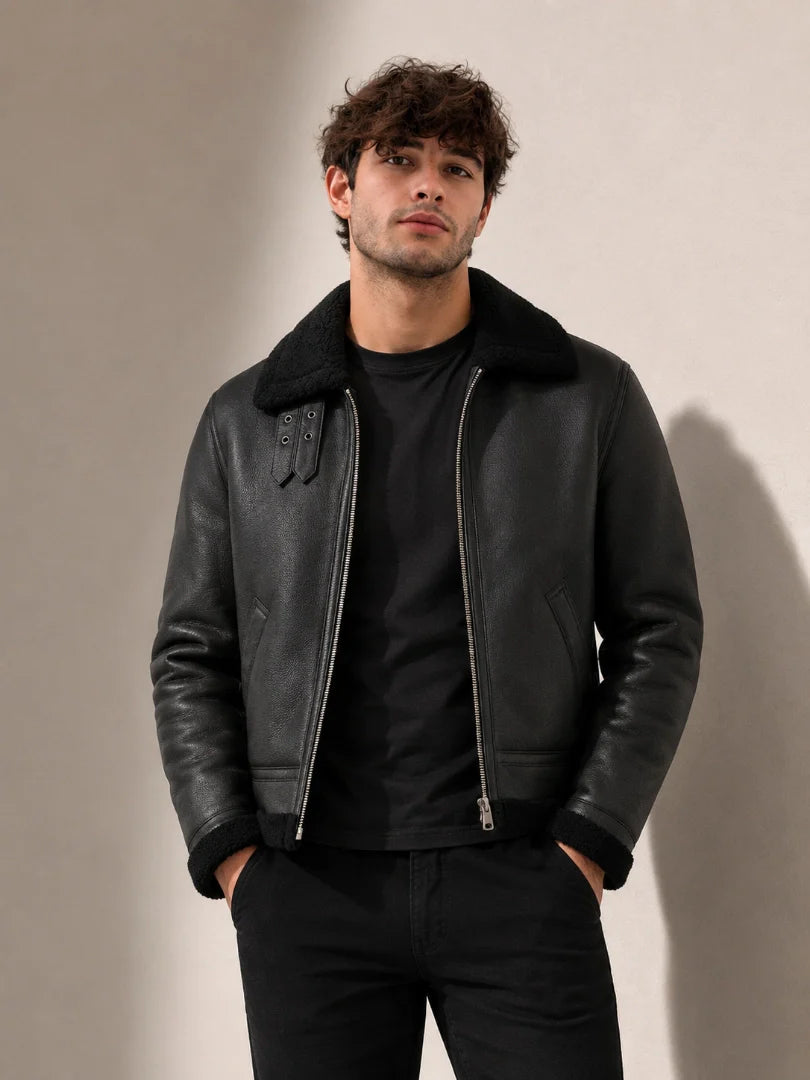 Shearling Leather Jackets