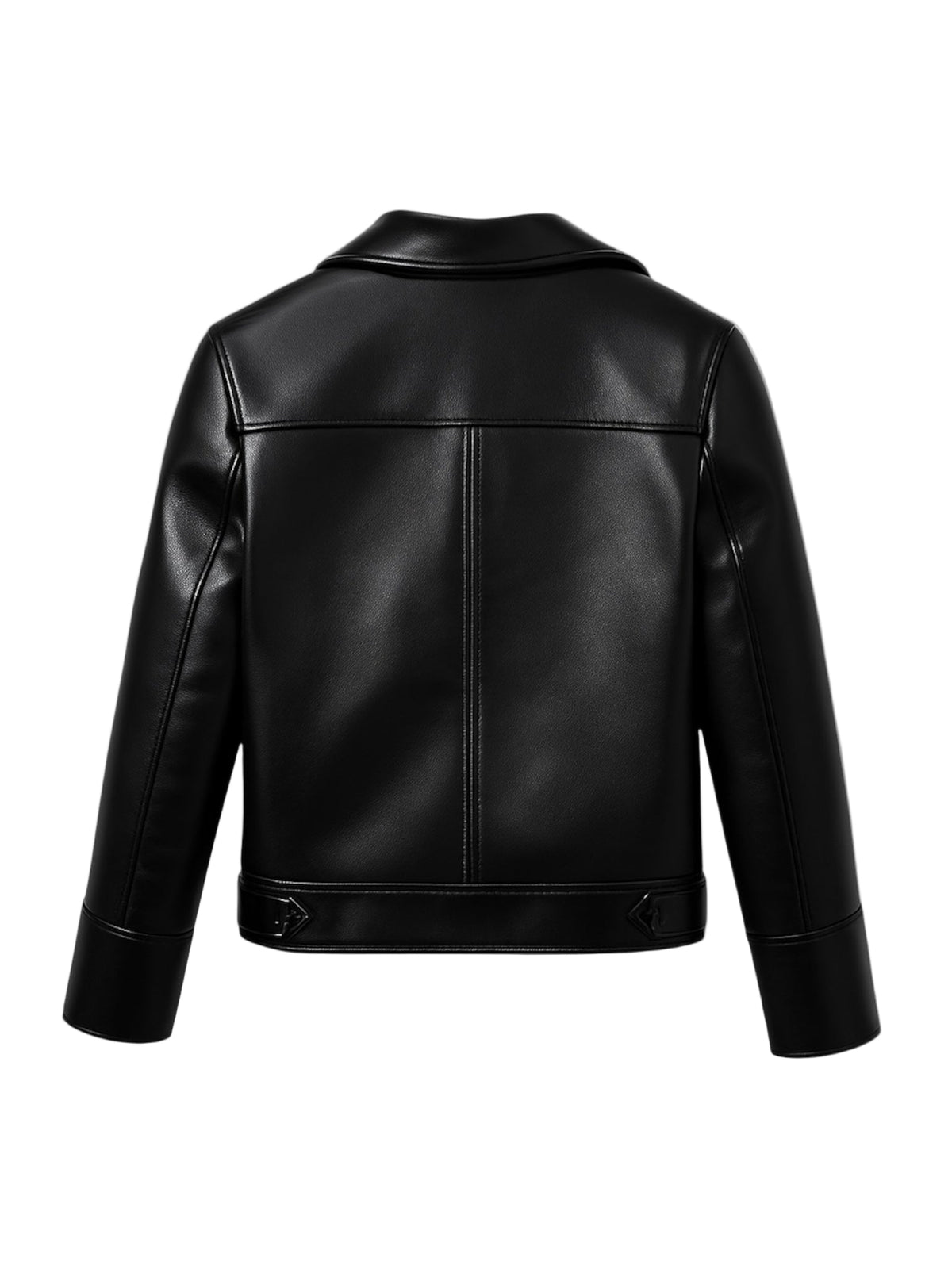 ONYX – Black Breasted Leather Jacket