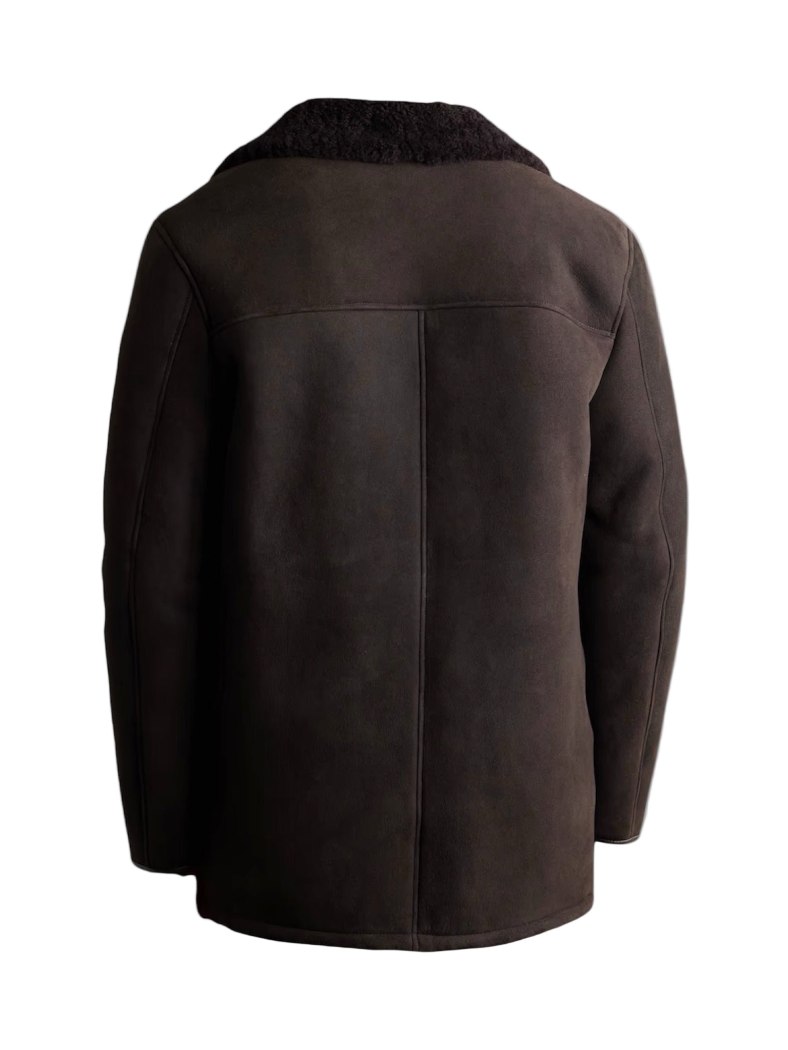 LUSAR - The Brown Shearling Overcoat