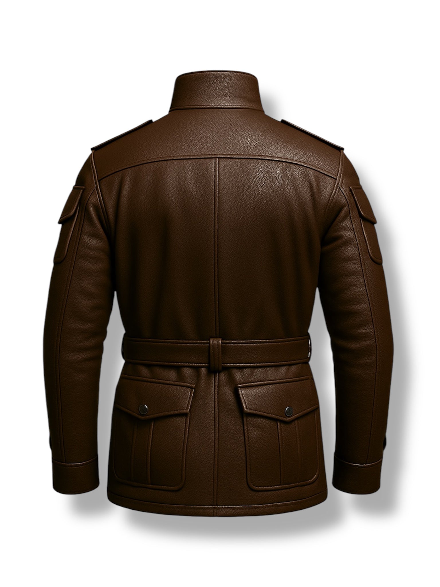 TOREN – The Military Leather Trench