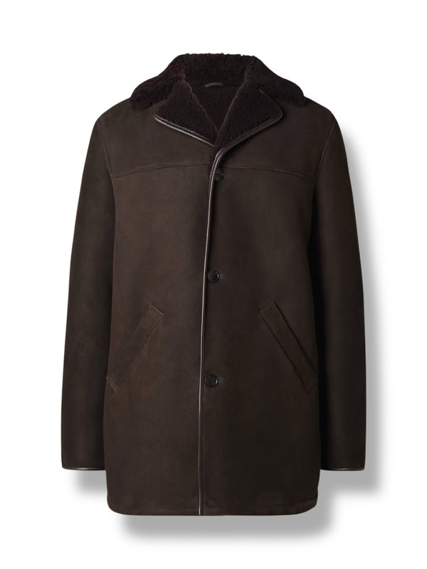LuxeAura’s LUSAR - The Shearling Overcoat.