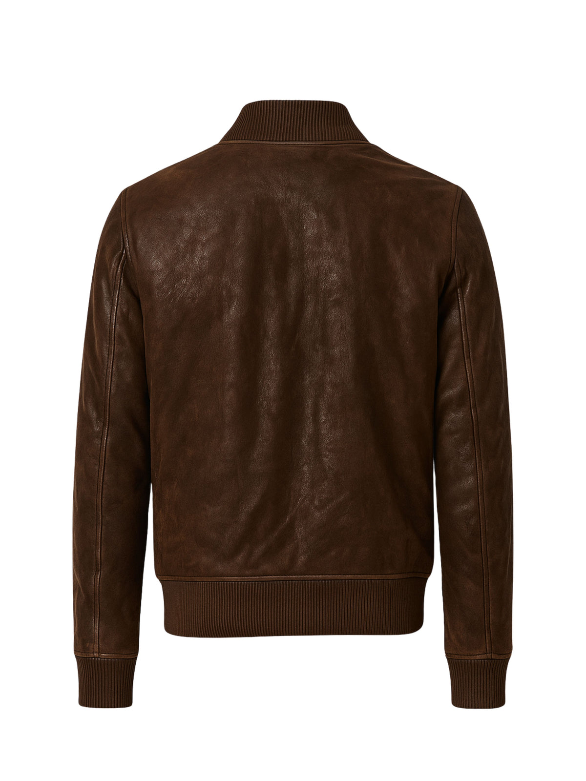 WOODFORD –  Brown Bomber Leather Jacket