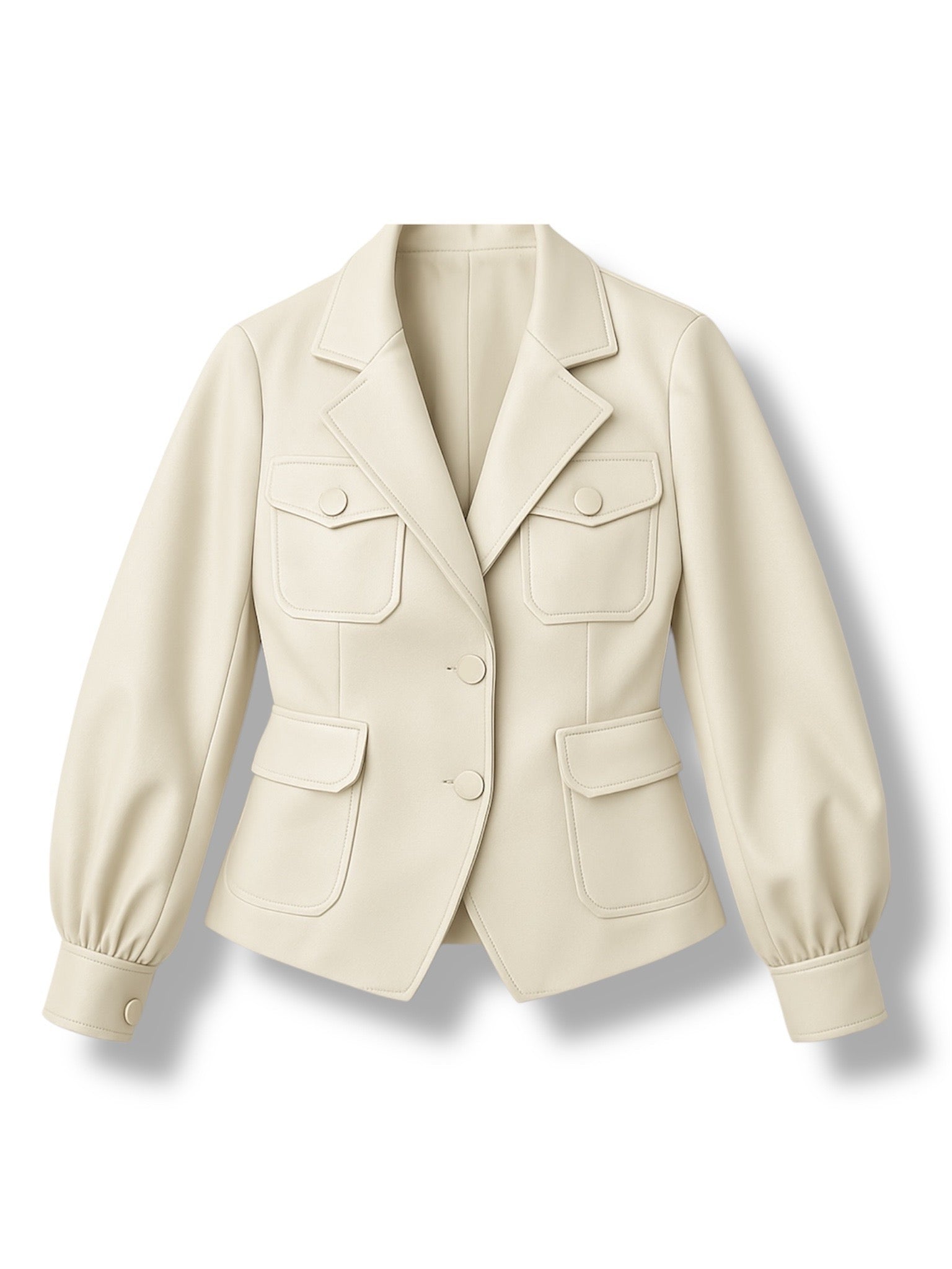 IVORY – The Leather Coat
