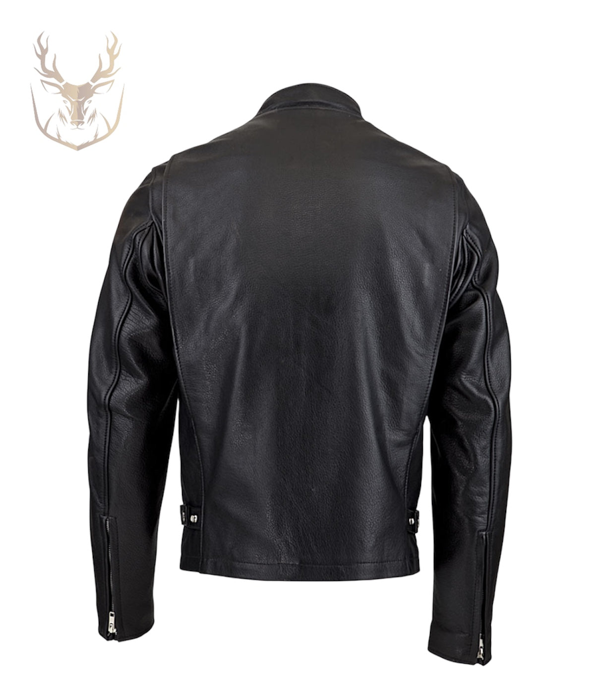 LuxeAura’s Black Bomber Jacket For Men.