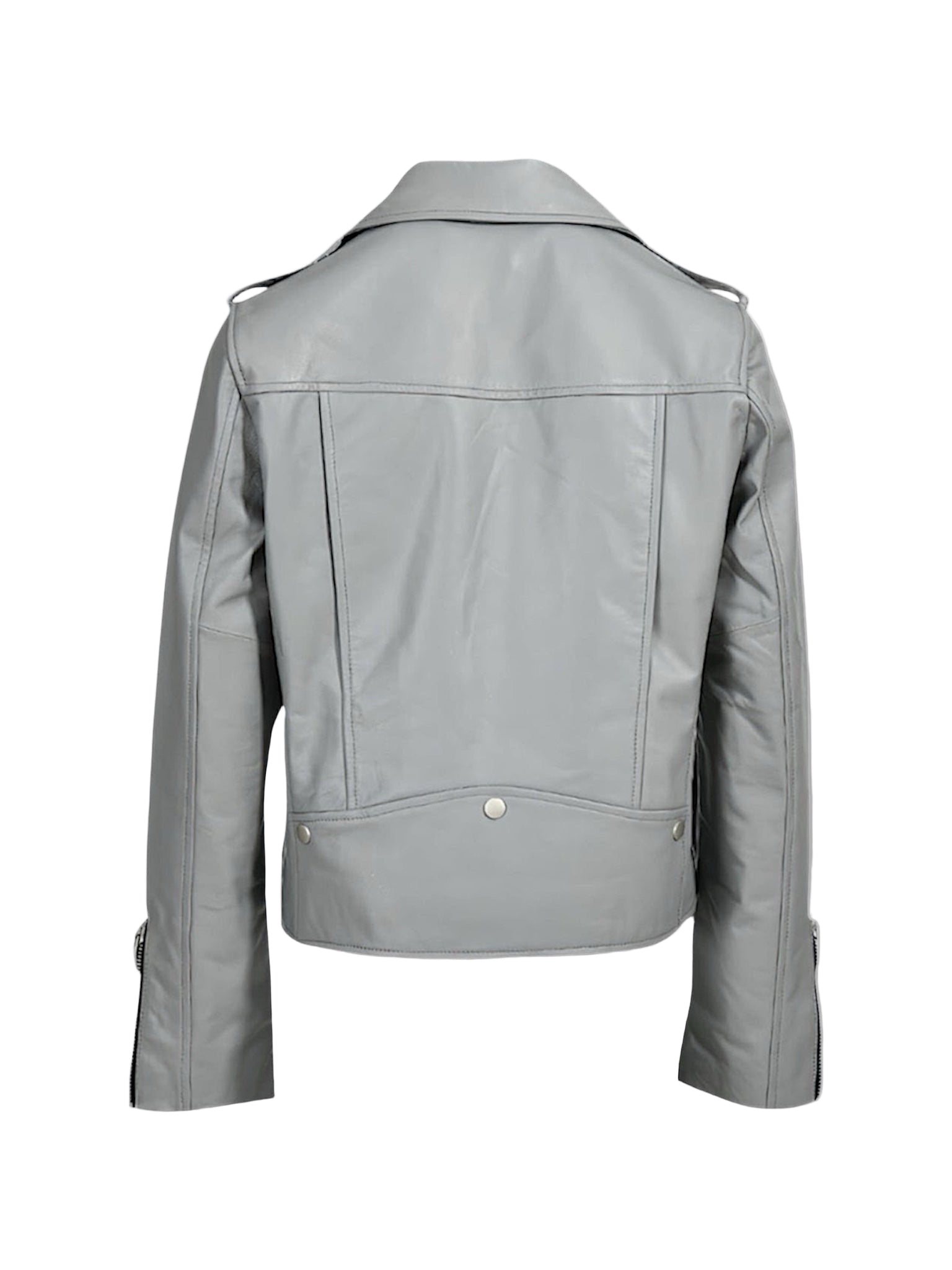 NOVA – Grey Biker Jacket For Women