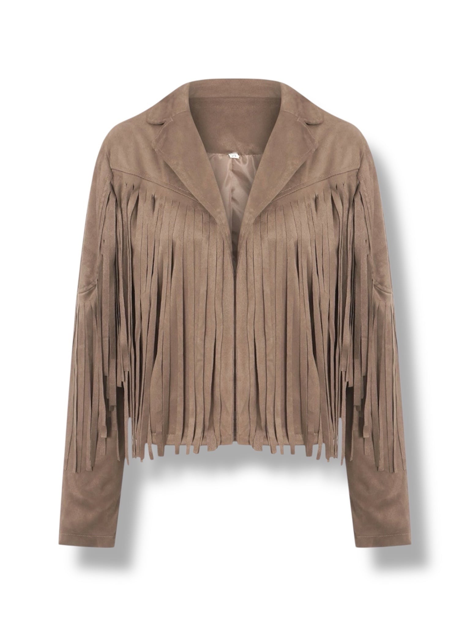 SIERRA – Fringe Tassel Leather Jacket .